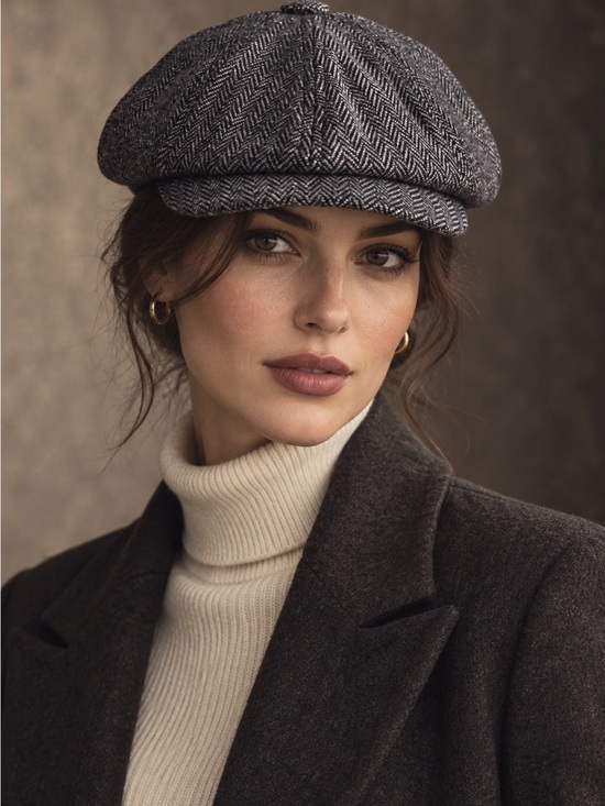 Vintage Accessories - Peaky Blinders’ Grey Hat 1920 S Style